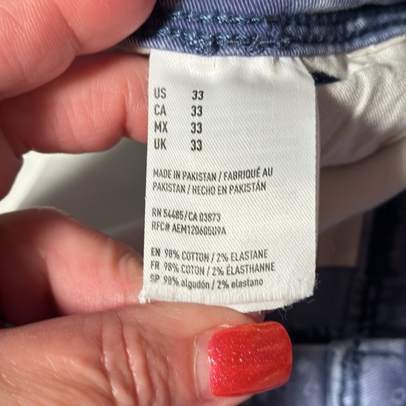 American Eagle Men’s Vintage Active Flex Chino Shorts, EUC, Size 33 - Picture 3 of 8